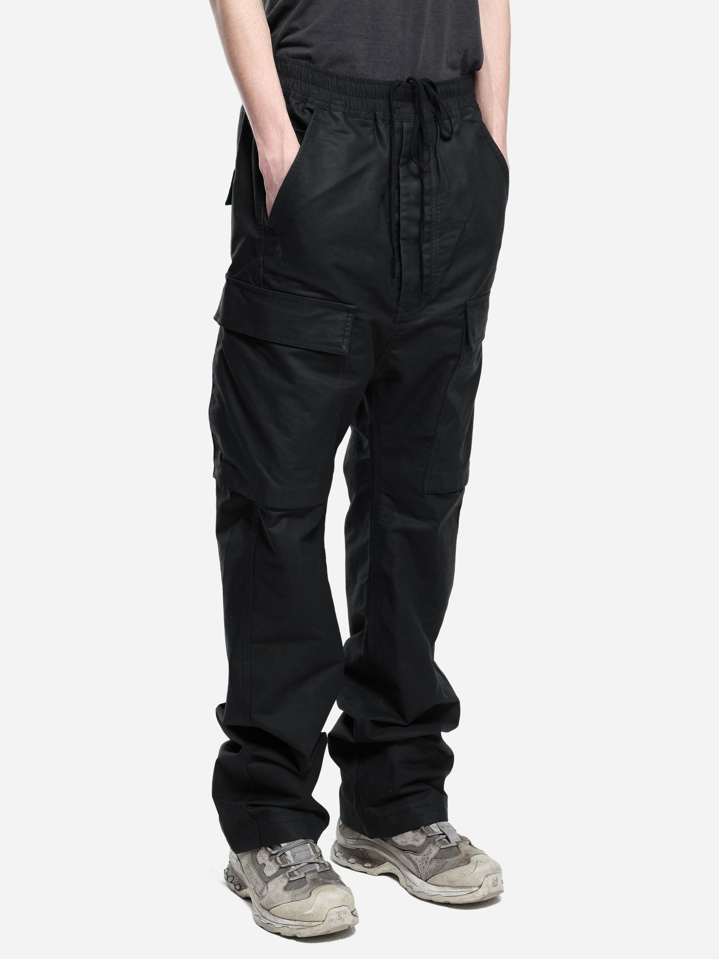 RESIN COATED COTTON CARGO PANT