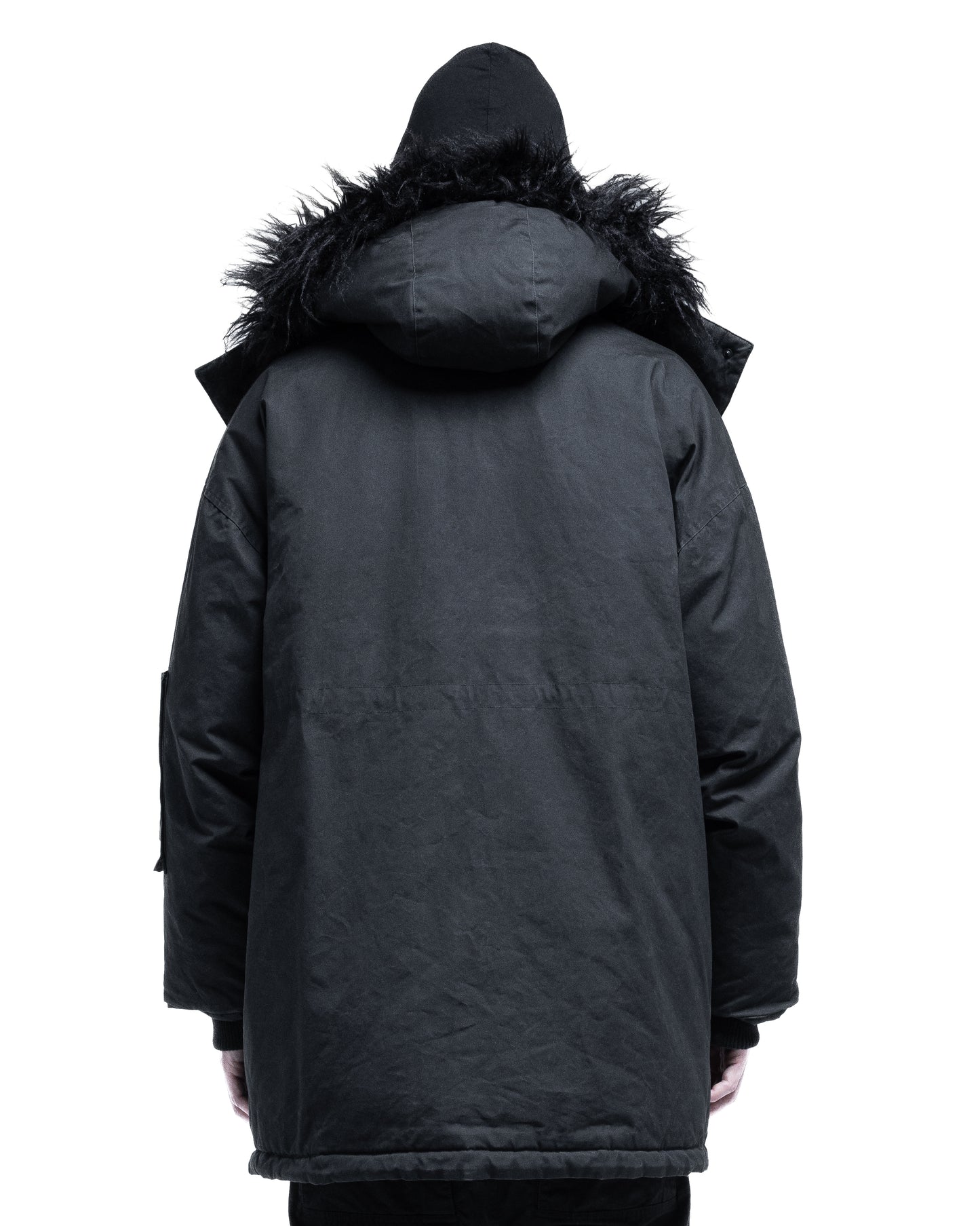 COATED COTTON PARKA
