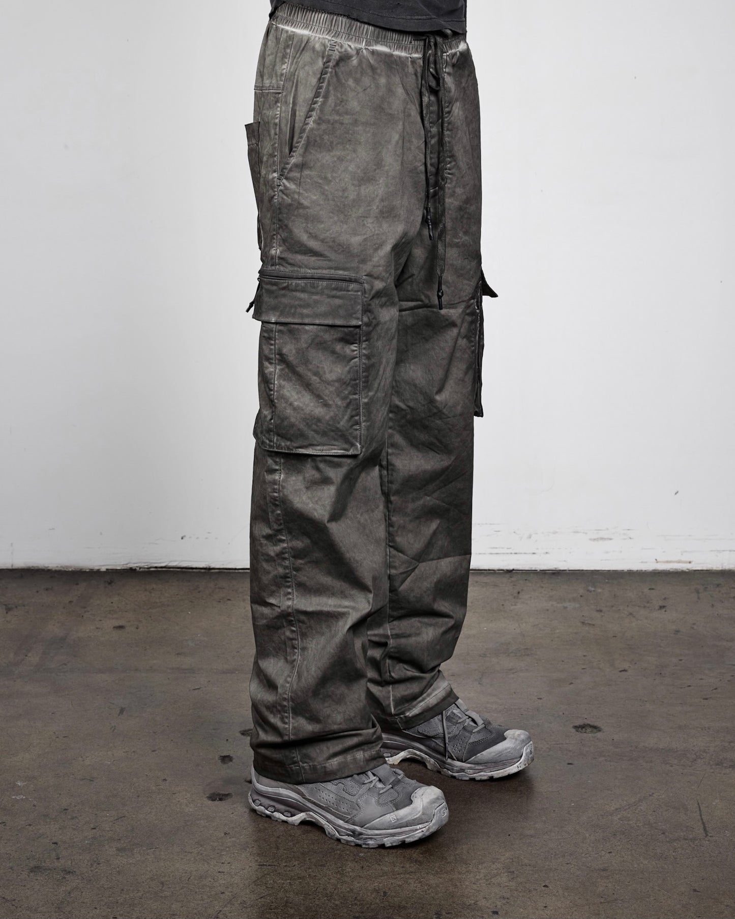 OBJECT DYED CARGO PANTS