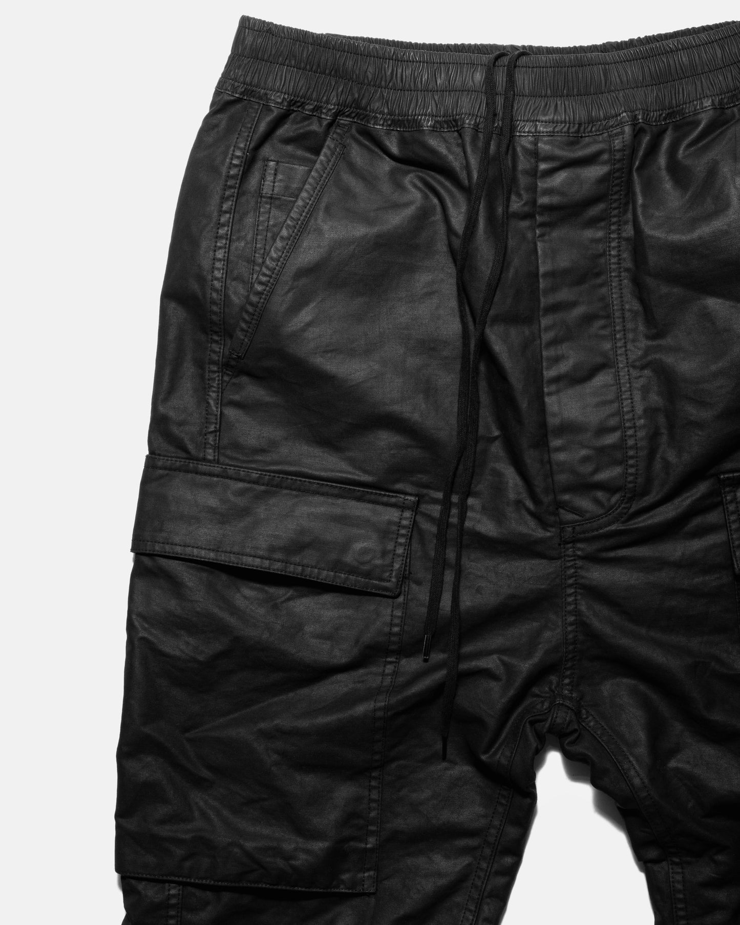 RUBBER COATED COTTON CARGO PANT