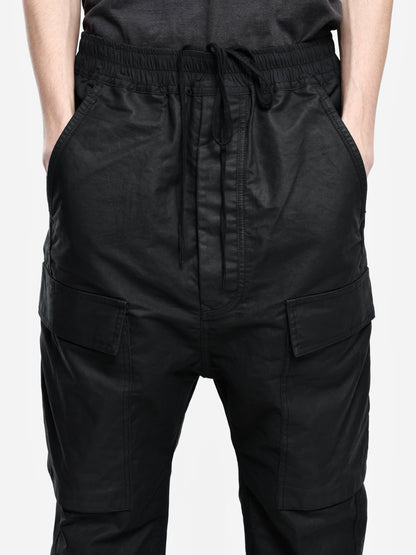 RESIN COATED COTTON CARGO PANT
