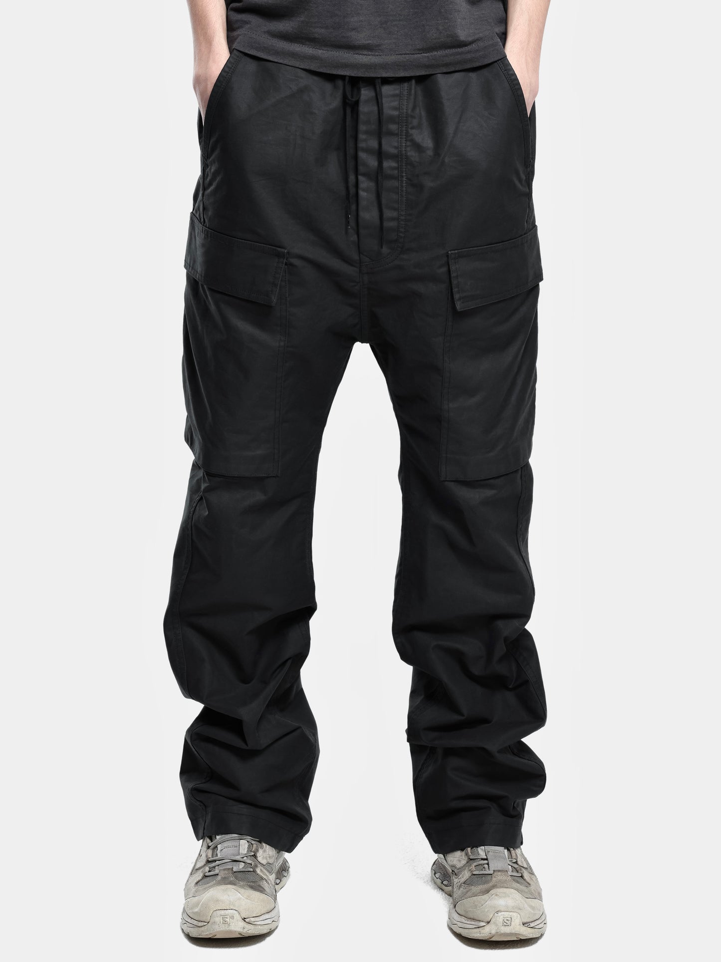 RESIN COATED COTTON CARGO PANT