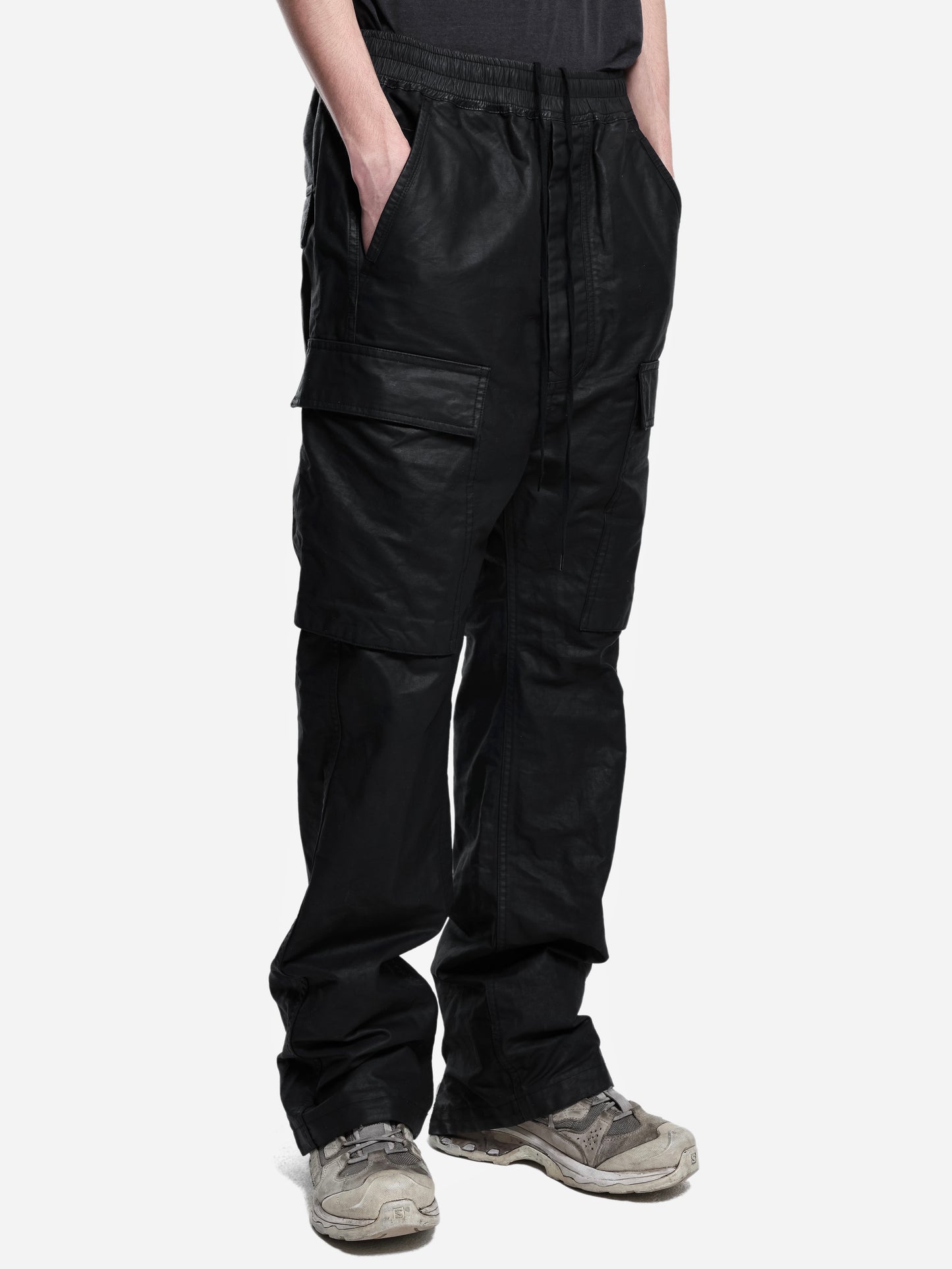 RUBBER COATED COTTON CARGO PANT