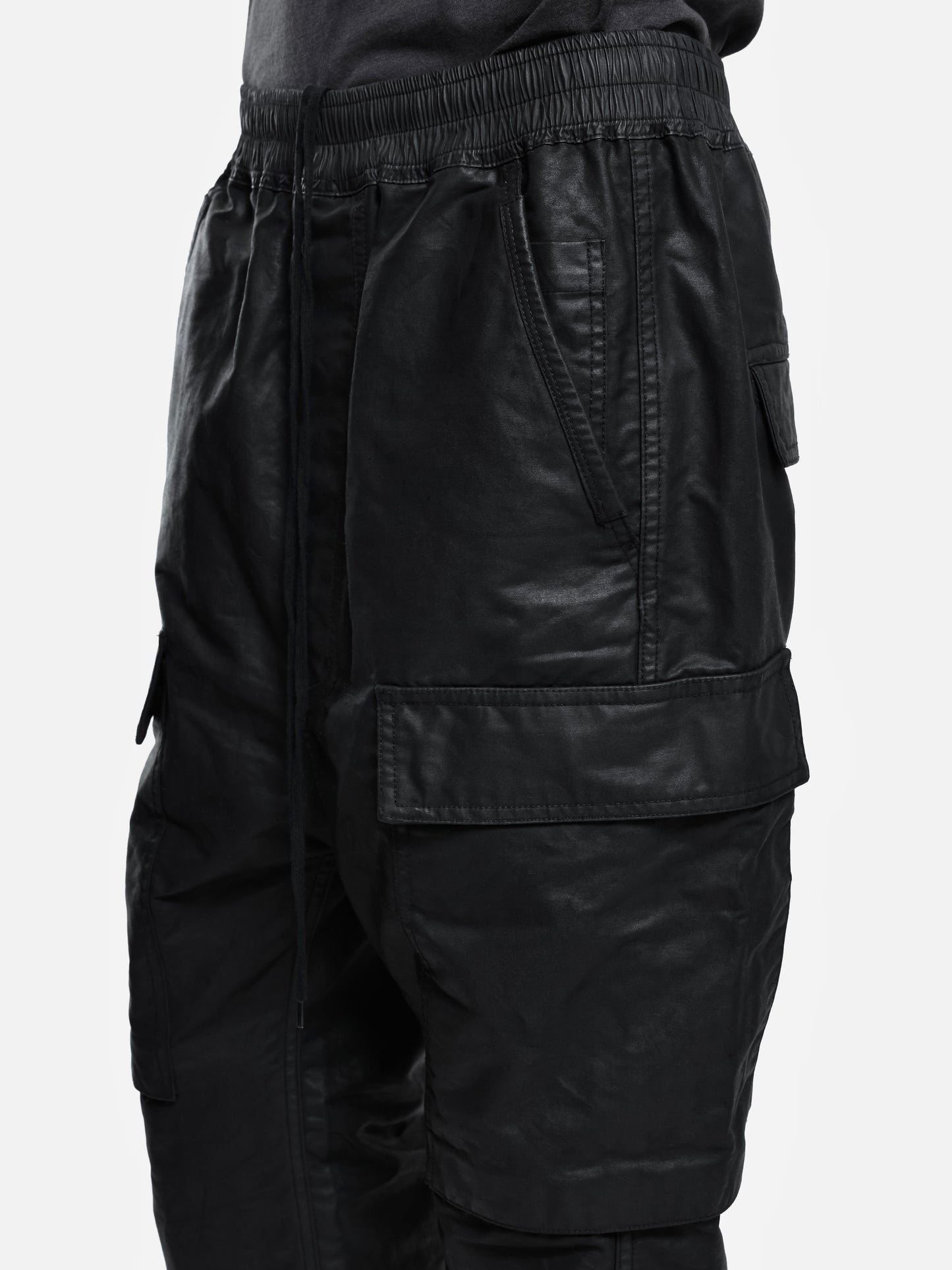 RUBBER COATED COTTON CARGO PANT