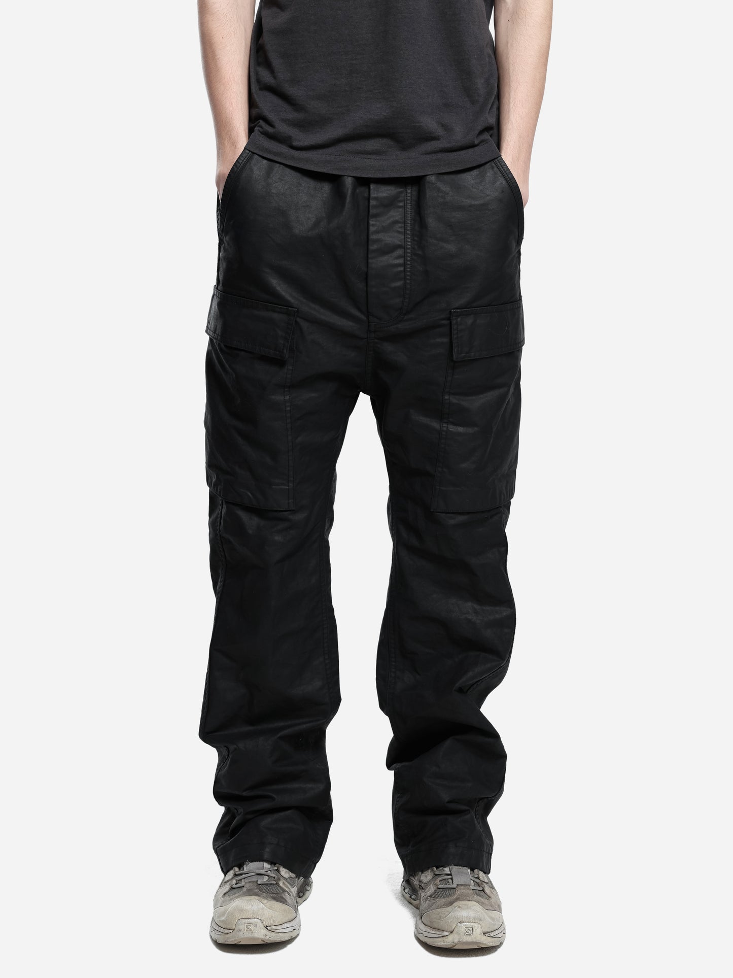 RUBBER COATED COTTON CARGO PANT