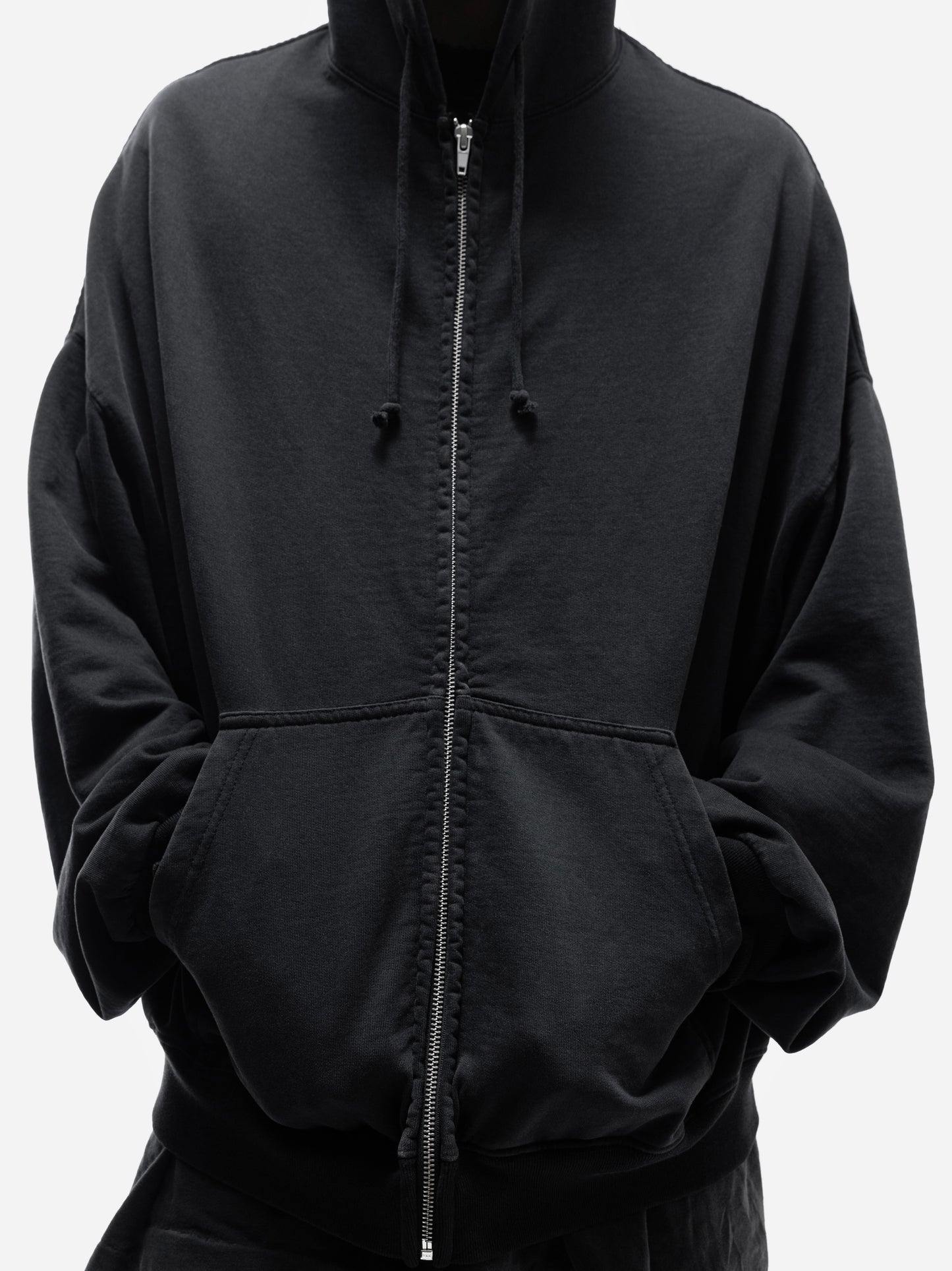 COTTON ZIP HOODIE