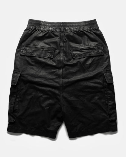 WAXED CARGO SHORTS