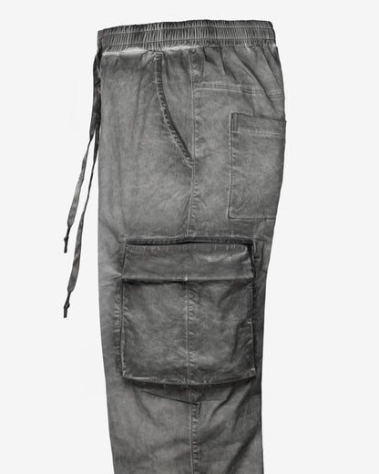 OBJECT DYED CARGO PANTS