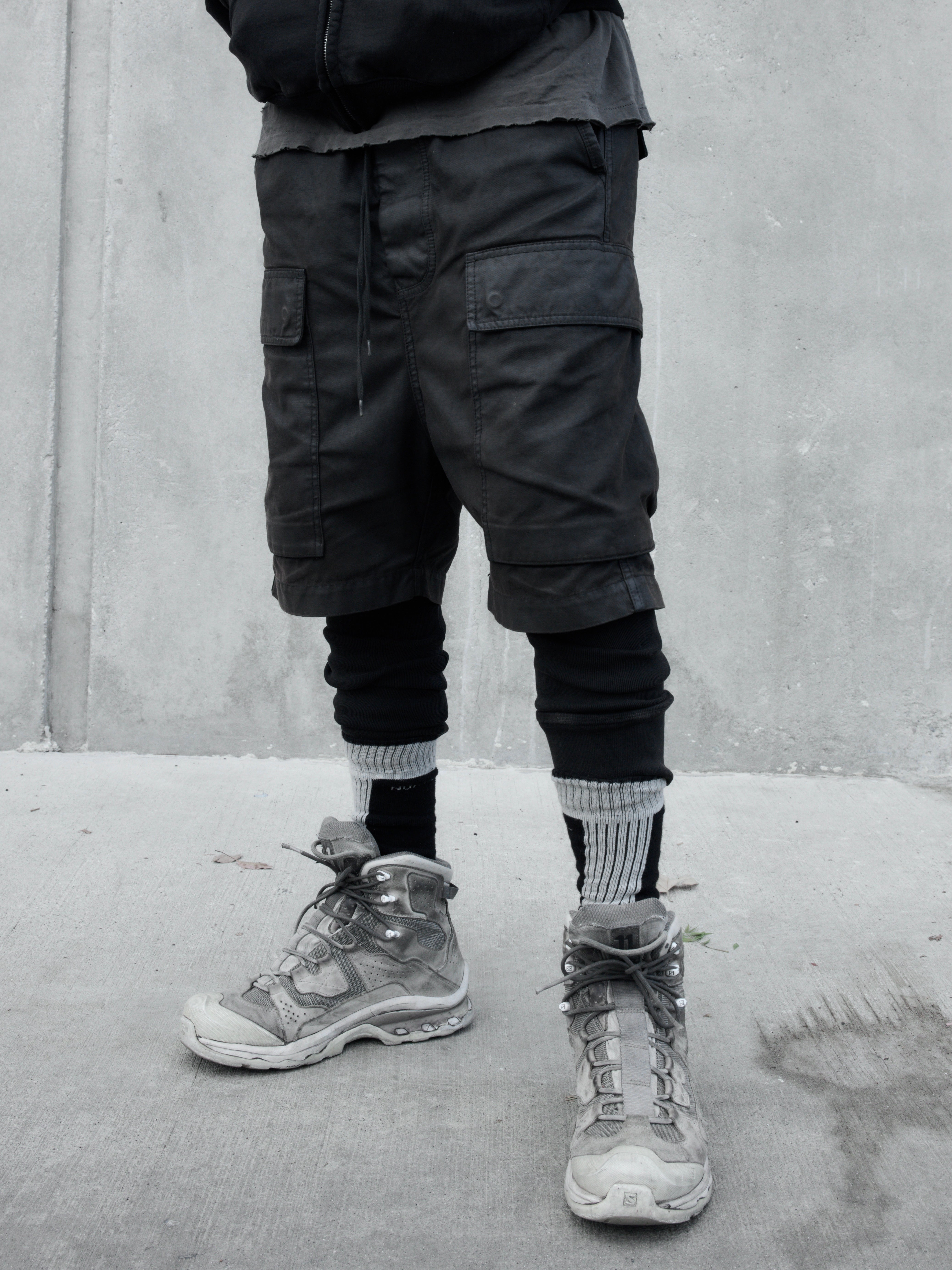 WAXED CARGO SHORTS – jacov