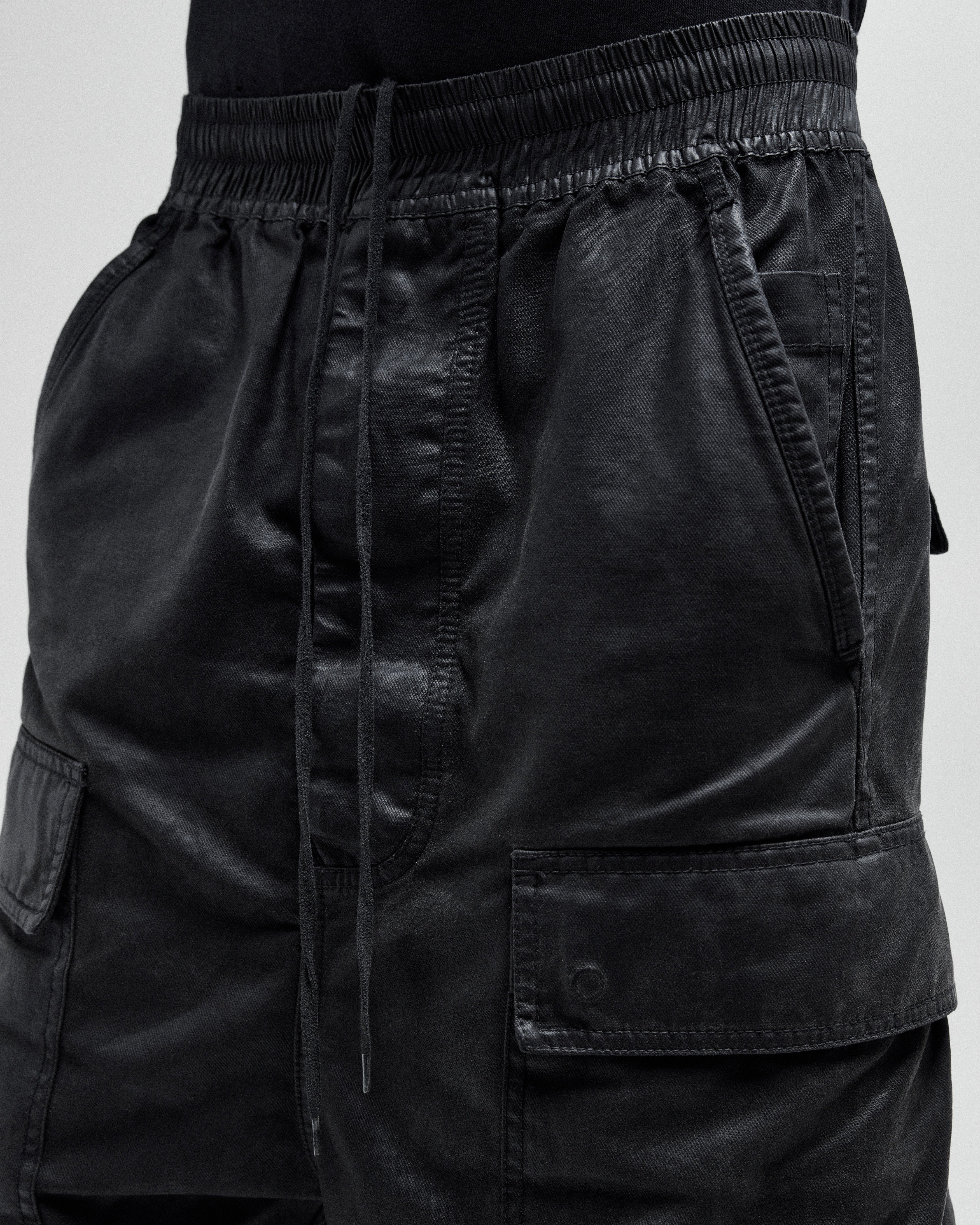 WAXED CARGO SHORTS – jacov